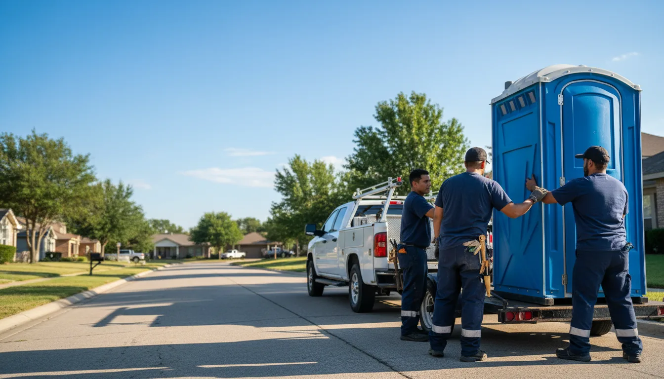 Portable Toilet Rental in Mereta, TX near me